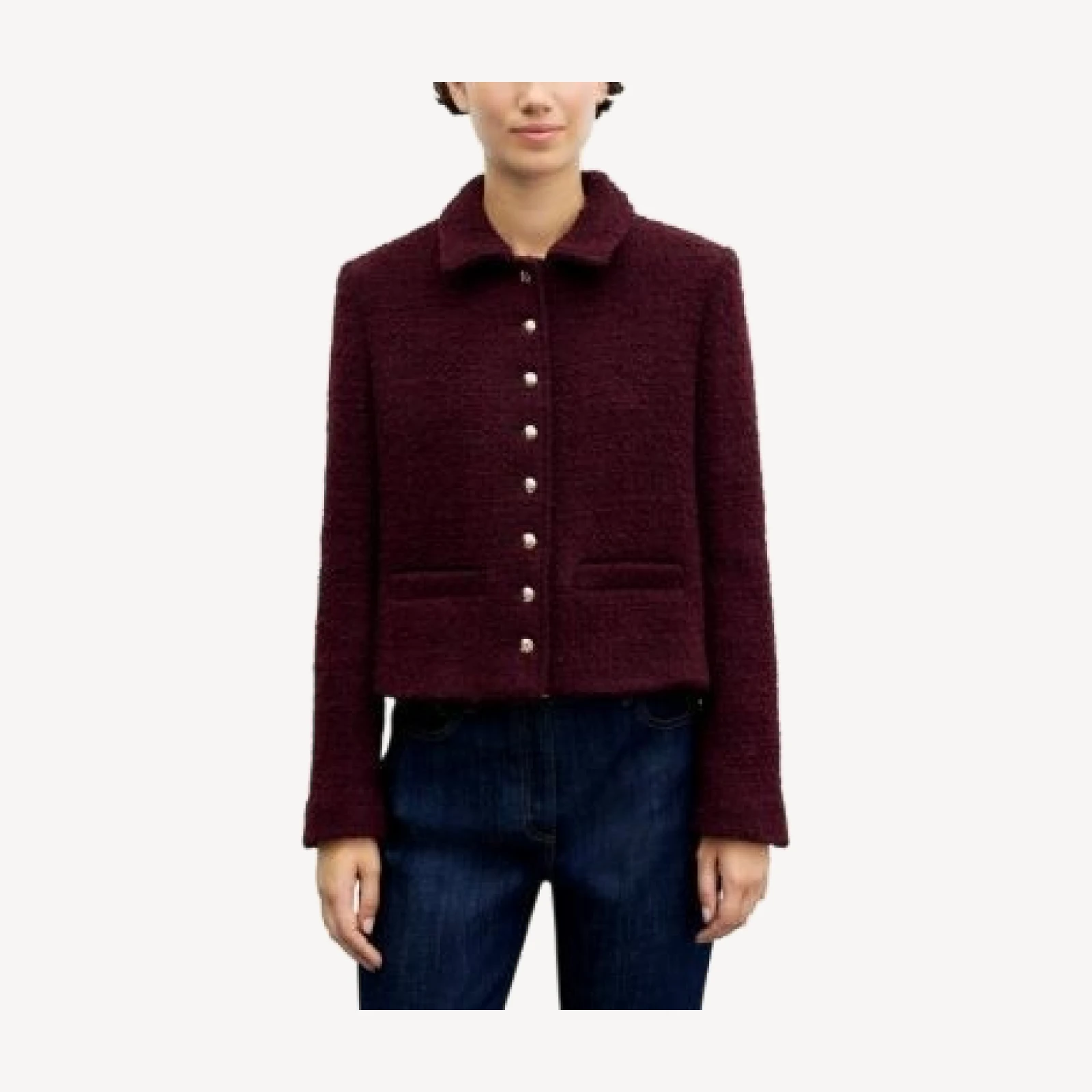 Gerard Darel Jule Boucle Jacket