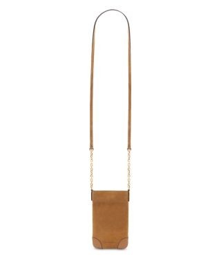 Gerard Darel Charlotte Suede Phone Crossbody