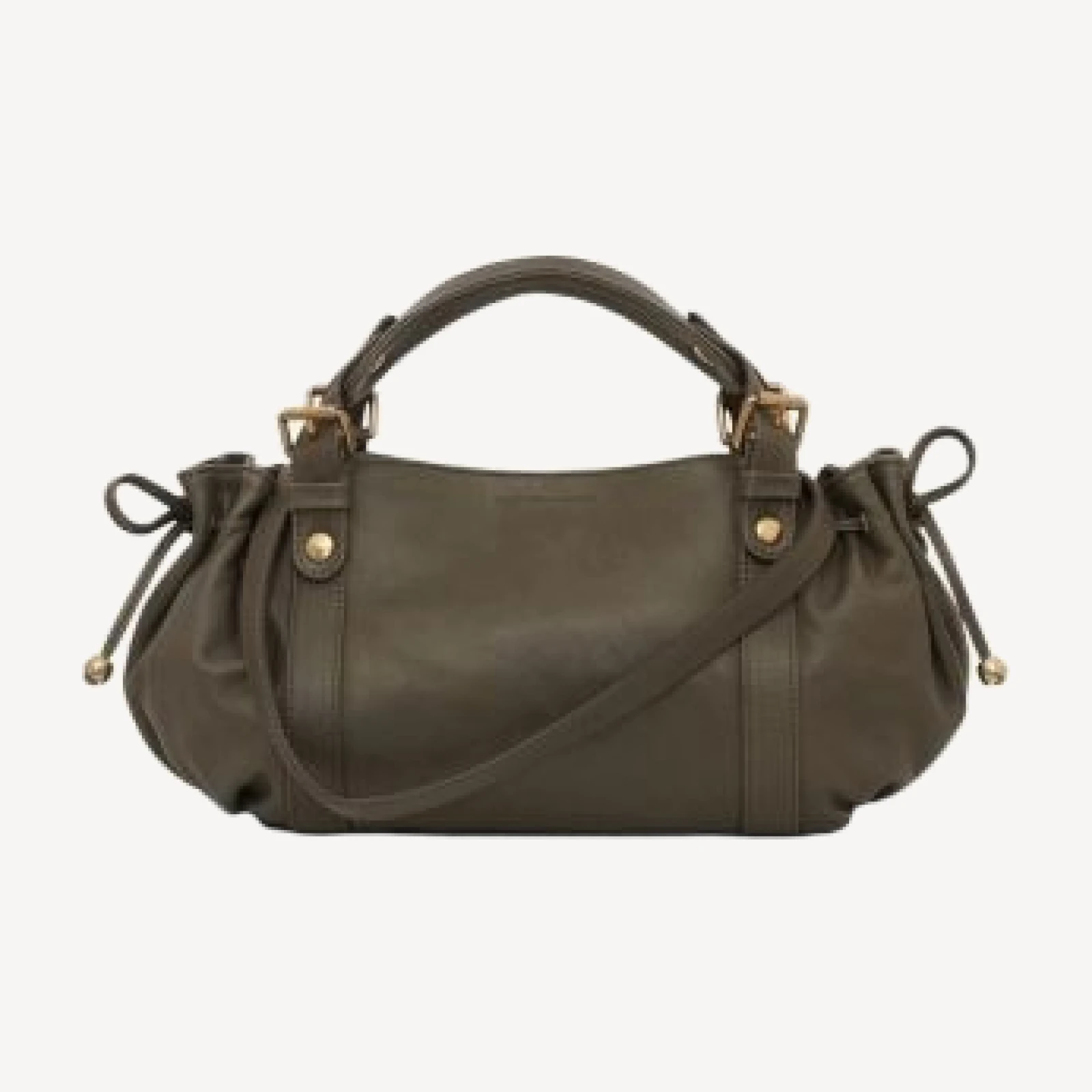 Gerard Darel 12H Small Leather Handbag