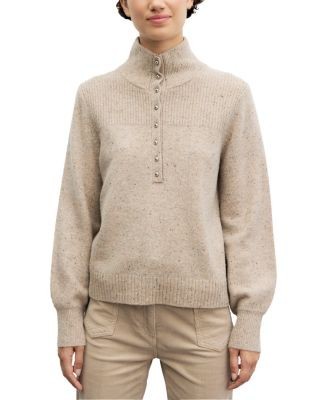 Gerard Darel Ryana Wool Mock Neck Sweater