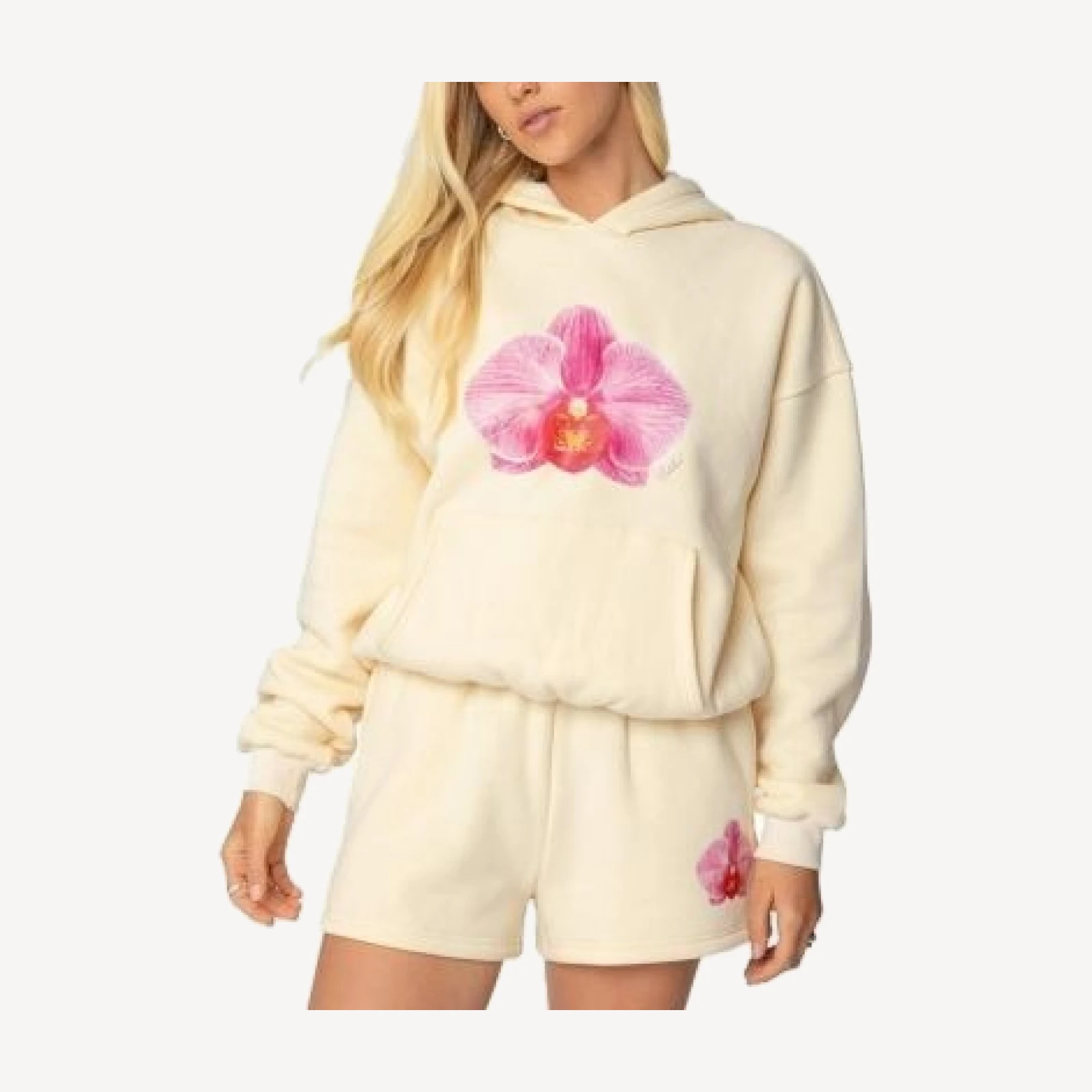 Edikted Orchid Babe Hoodie