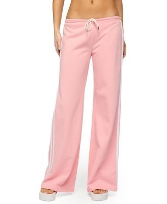 Edikted Cammile Contrast Stripe Sweatpants