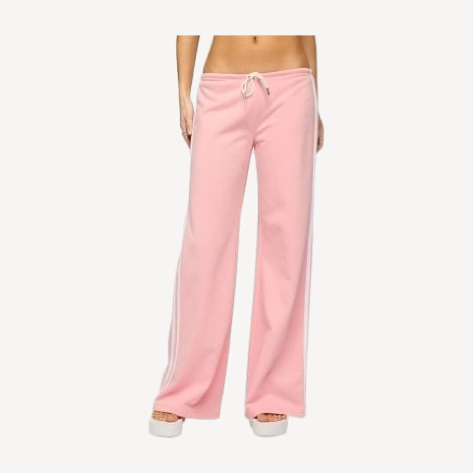 Edikted Cammile Contrast Stripe Sweatpants