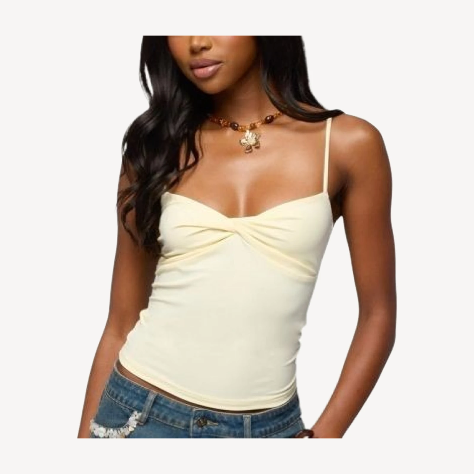 Edikted Pyper Twisted Tank Top