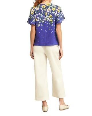 Hobbs London Verena Floral Print Top