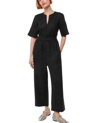 Whistles Cosima Linen Jumpsuit