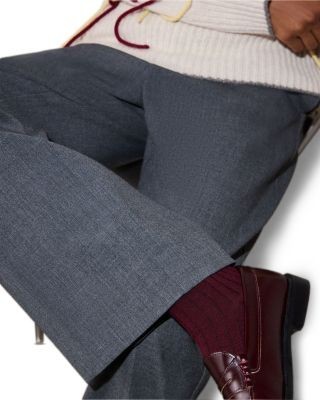 Whistles High Rise Straight Leg Pants