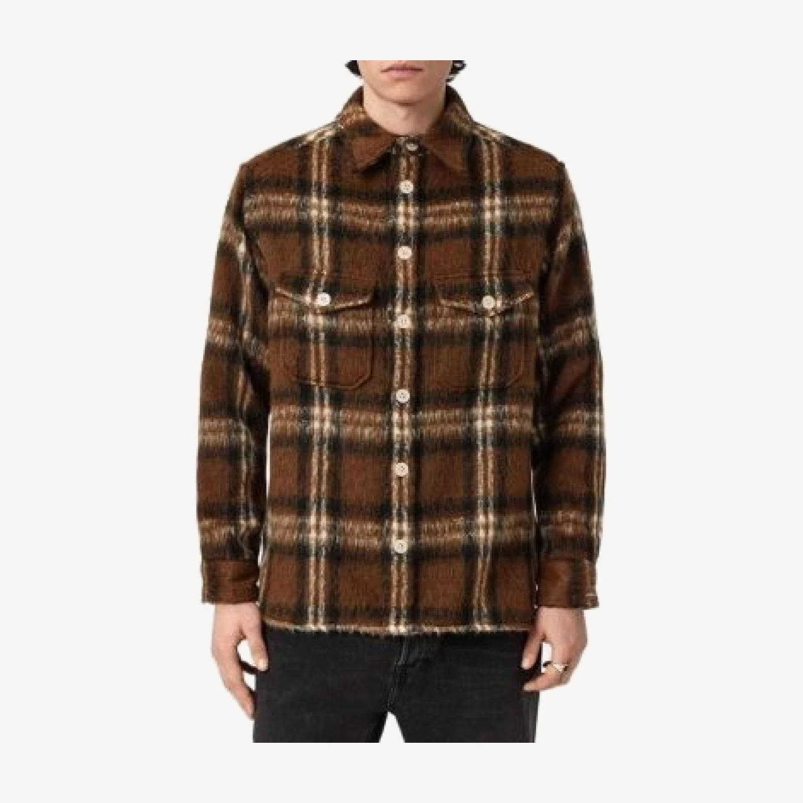 Allsaints Royodo Plaid Shirt