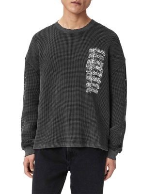 Allsaints Incendo Long Sleeve Crewneck Tee