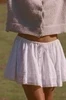 The Pennley Skirt - White Circular Lace Skirt