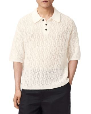 Allsaints Cyclone Knit Polo Shirt