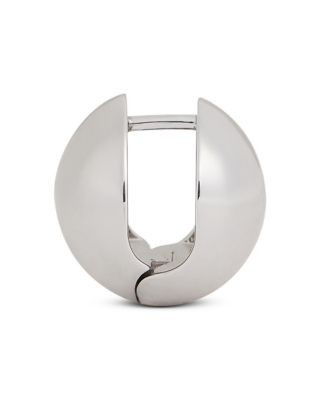 Reiss Pollie Polished Ball Huggie Earrings