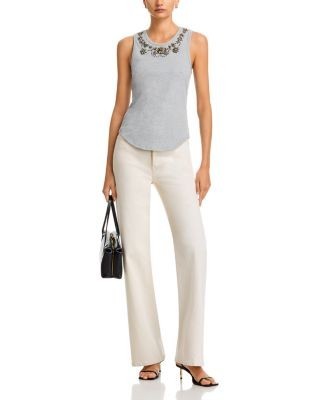 Cinq a Sept Crystal Lattice Lizzie Tank