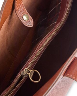 Barbour Alder Large Leather Tote Bag