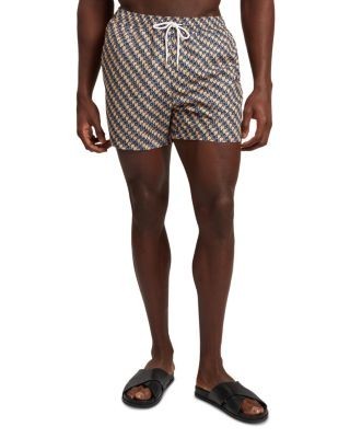 Ted Baker Glendle Goldfish Geo Print Swim Short
