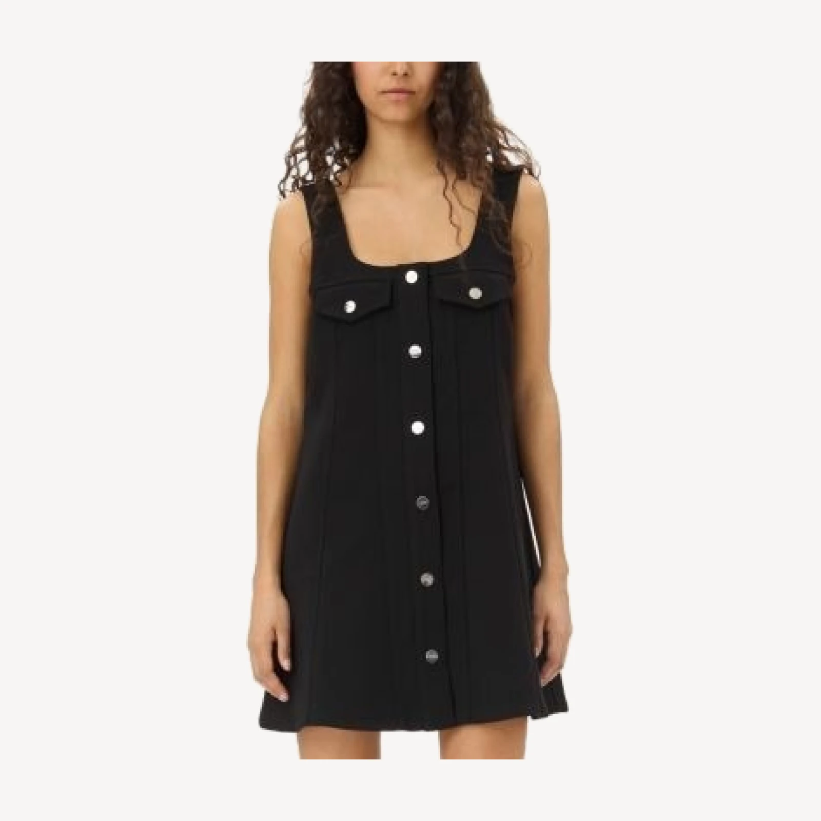 Ganni Sleeveless Mini Dress