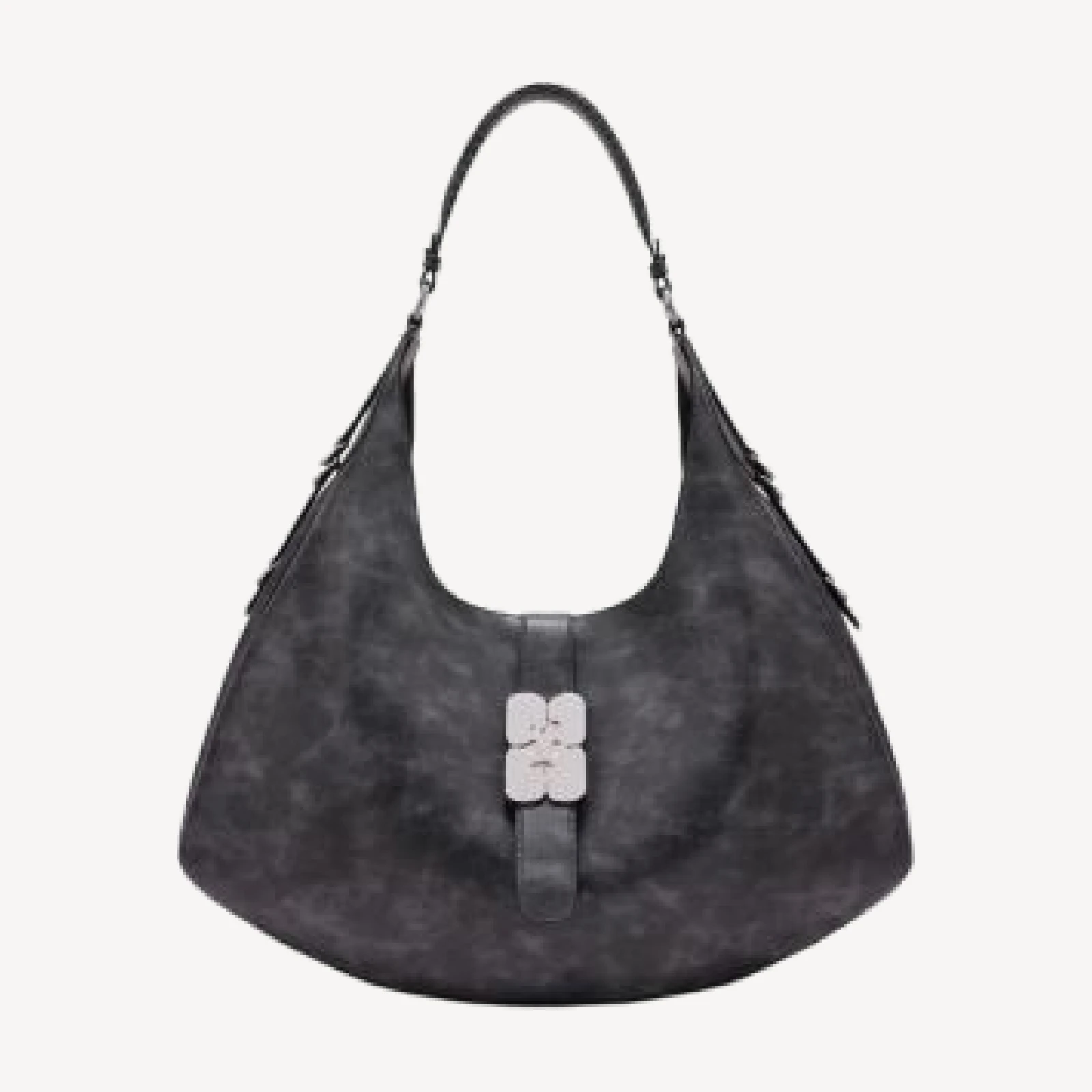 Ganni Kat Large Vintage Leather Bag