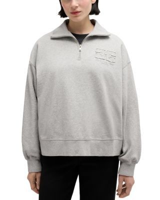 Ganni Isoli Half Zip Sweatshirt