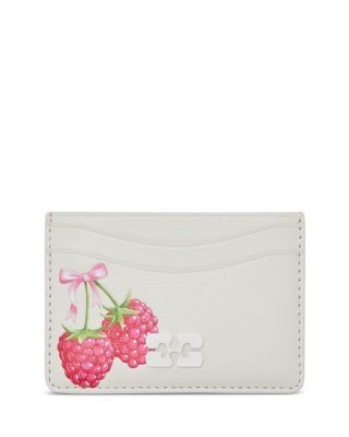 Ganni Bou Raspberry Card Holder