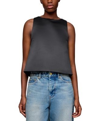 Ganni Satin Top