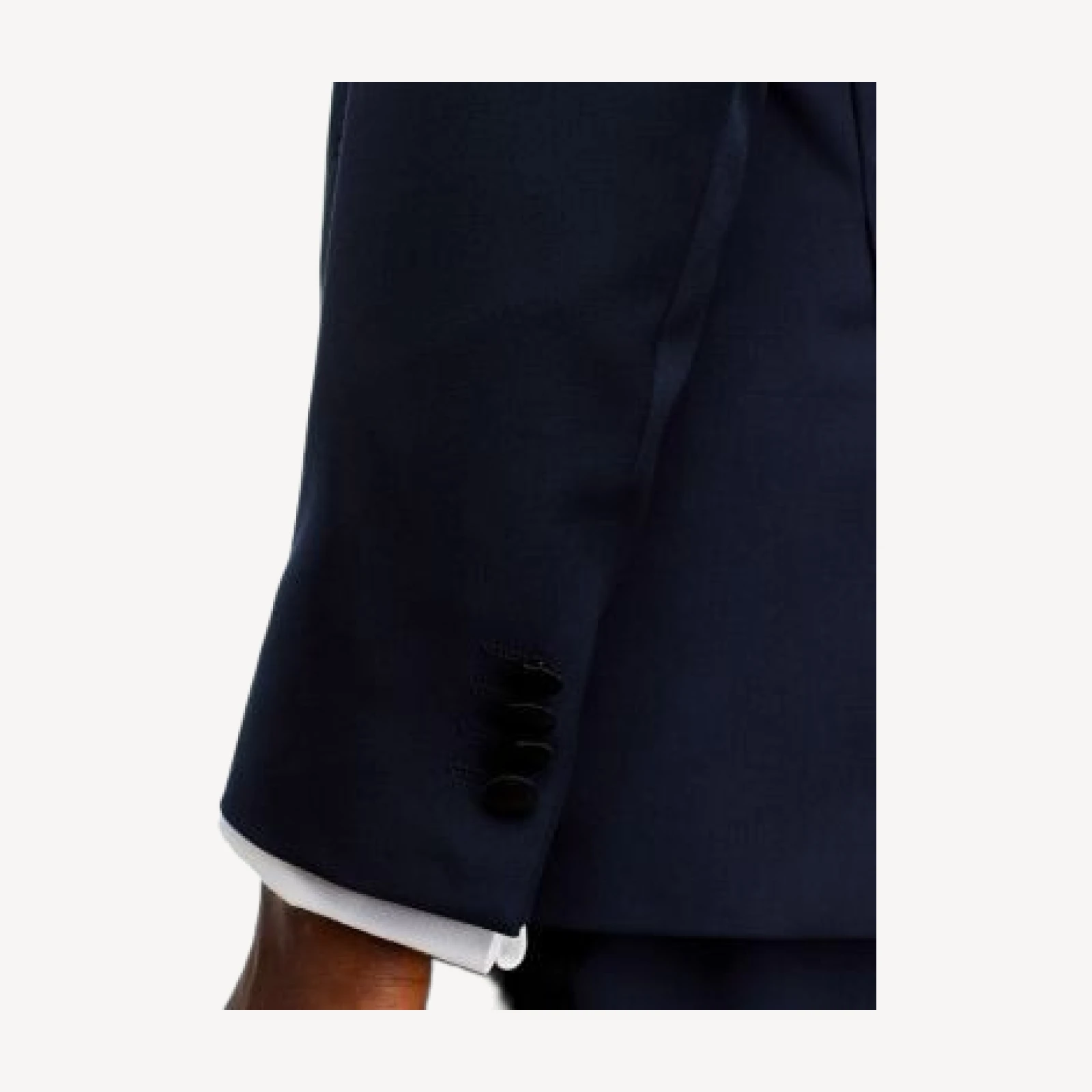 Boss H-Huge Navy Slim Fit Tuxedo