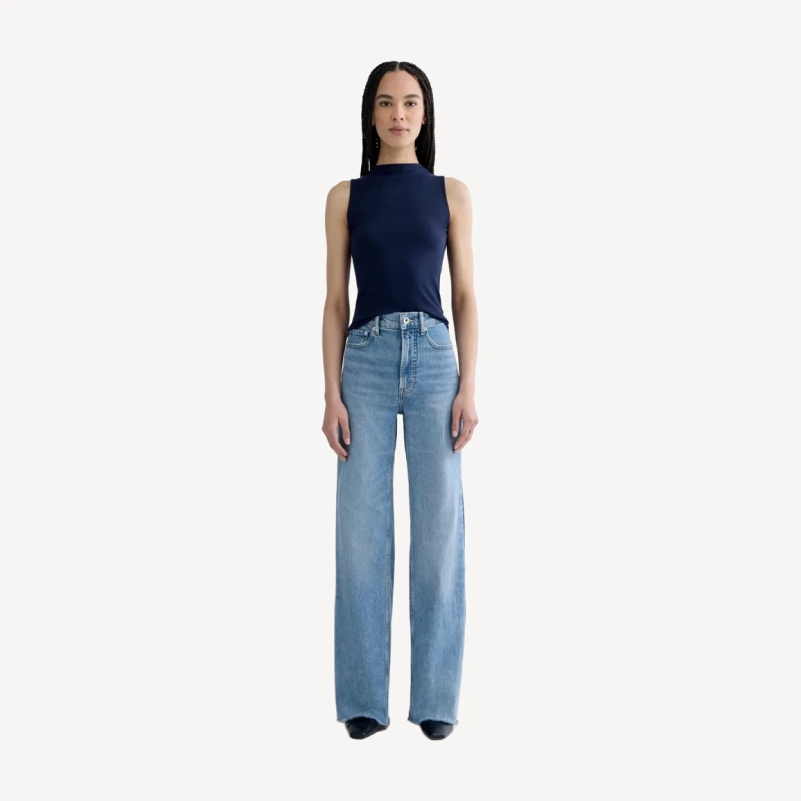 The Way-High® Sailor Jean 2.0 | Washed Indigo | 31.5" Inseam