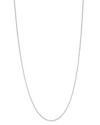 Bloomingdale's Fine Collection Bird Cage Link Chain Necklace in 14K White Gold