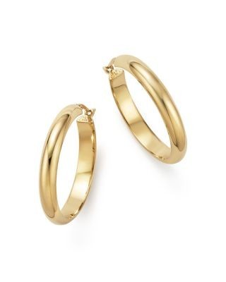 Bloomingdale's Fine Collection 14K Yellow Gold Large Hoop Earrings