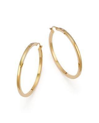Bloomingdale's Fine Collection 14K Yellow Gold Extra Large Hoop Earrings