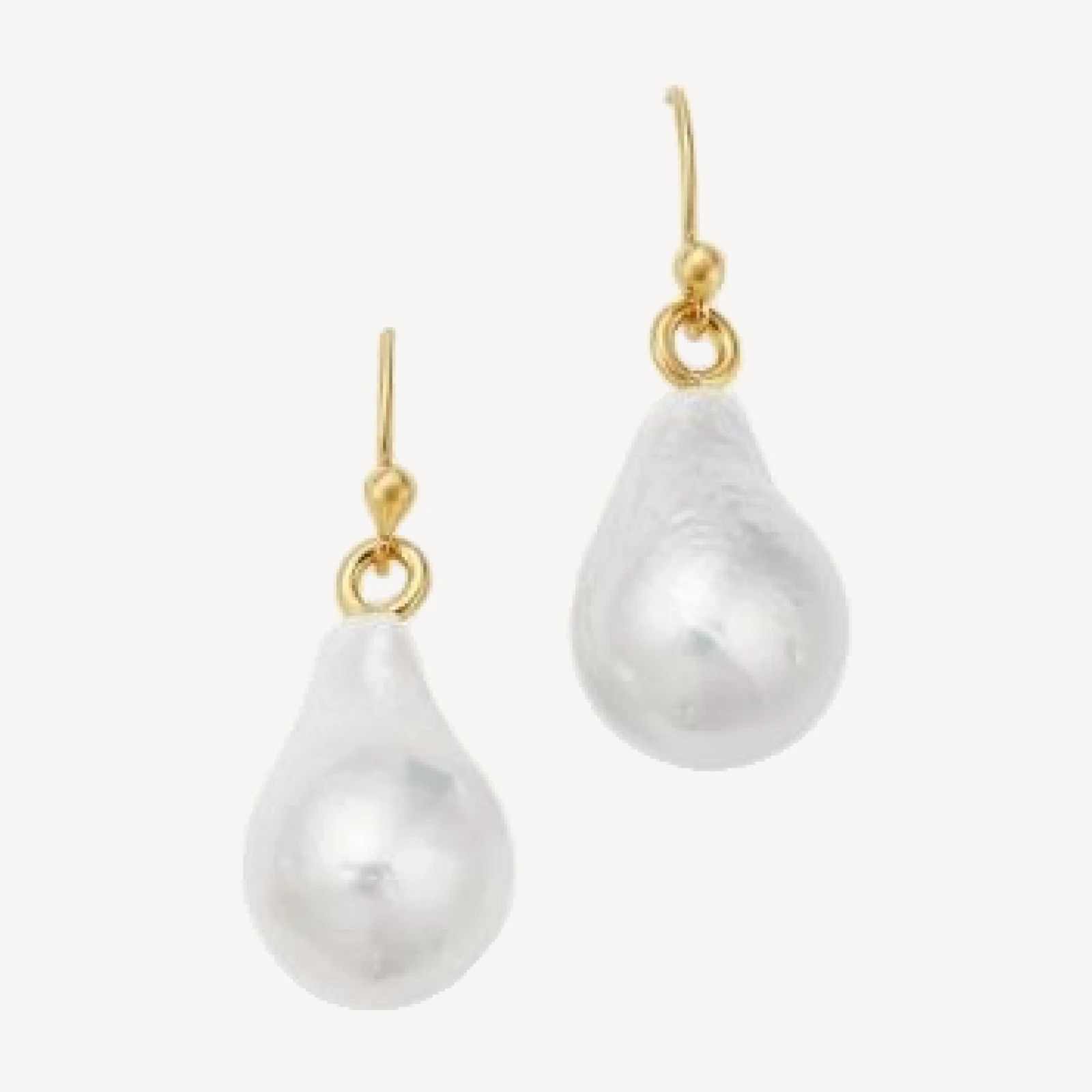 Bloomingdale's Fine Collection Baroque Cultured Freshwater Pearl Drop Earrings in 14K Yellow Gold