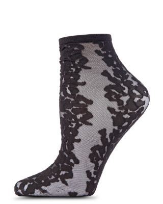 Natori Animal Sheer Shortie Socks