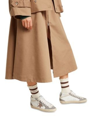 Golden Goose Unisex Mid Star Lace Up Sneakers