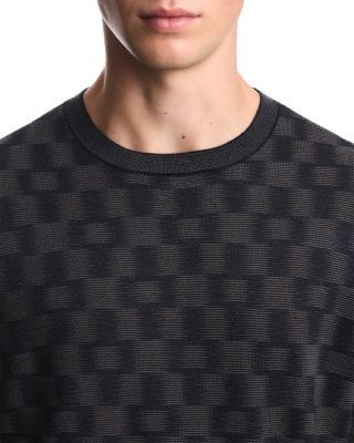 Emporio Armani Virgin Wool Fancy Stitch Sweater