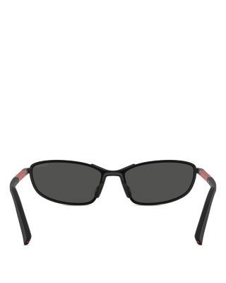 Prada Wraparound Sunglasses, 60mm