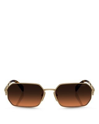 Prada Rectangle Sunglasses, 58mm