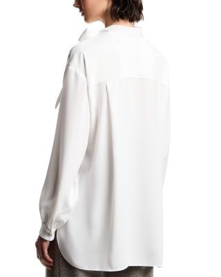 Emporio Armani Fluid Crepe Blouse