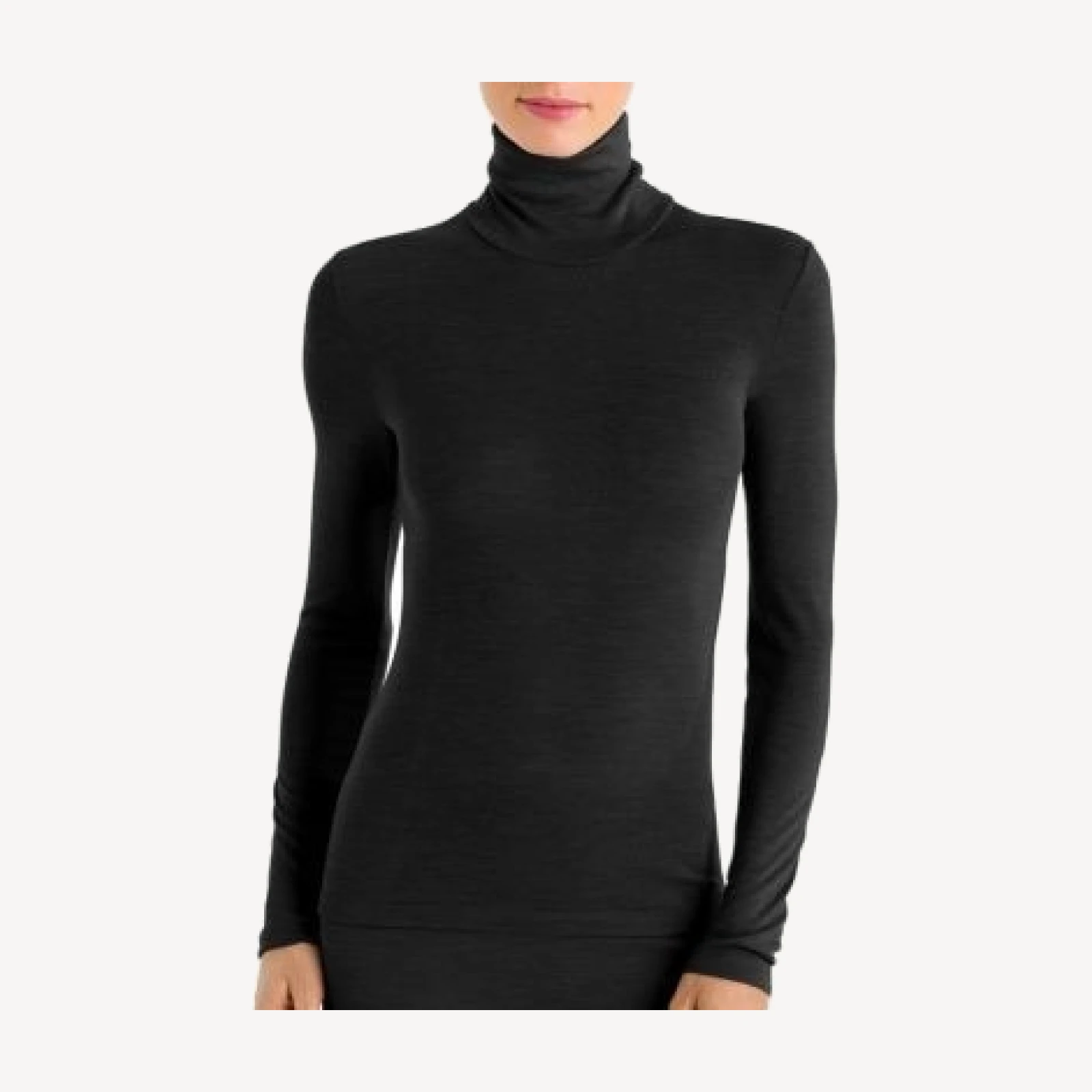Hanro Woolen Silk Turtleneck
