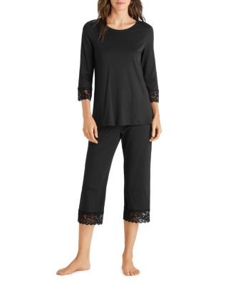 Hanro Moments Cropped Pajama Set