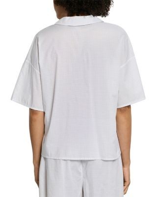 Hanro Sleep & Lounge Woven Button Front Shirt