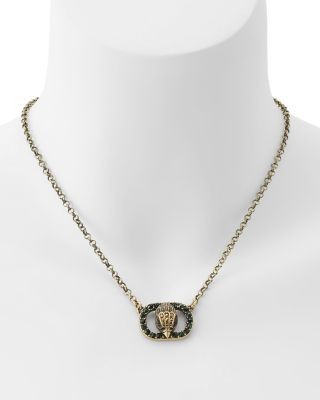 Kurt Geiger London Signature Chelsea Eagle Pendant Necklace, 16-18