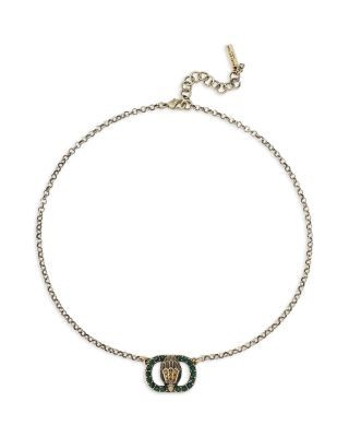 Kurt Geiger London Signature Chelsea Eagle Pendant Necklace, 16-18