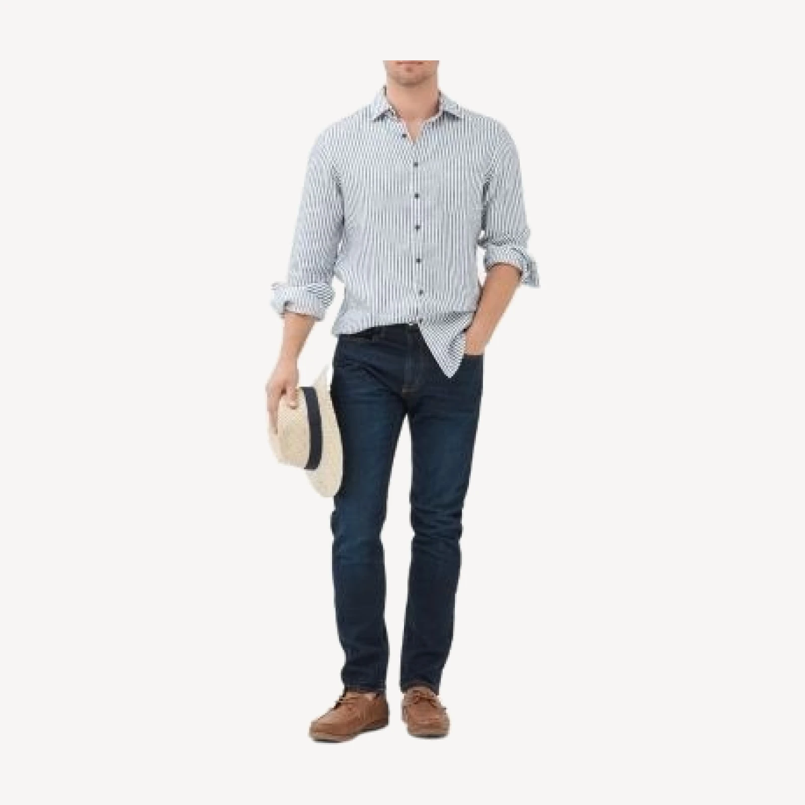 Rodd & Gunn Sutton Straight Leg Jeans in Dark Blue