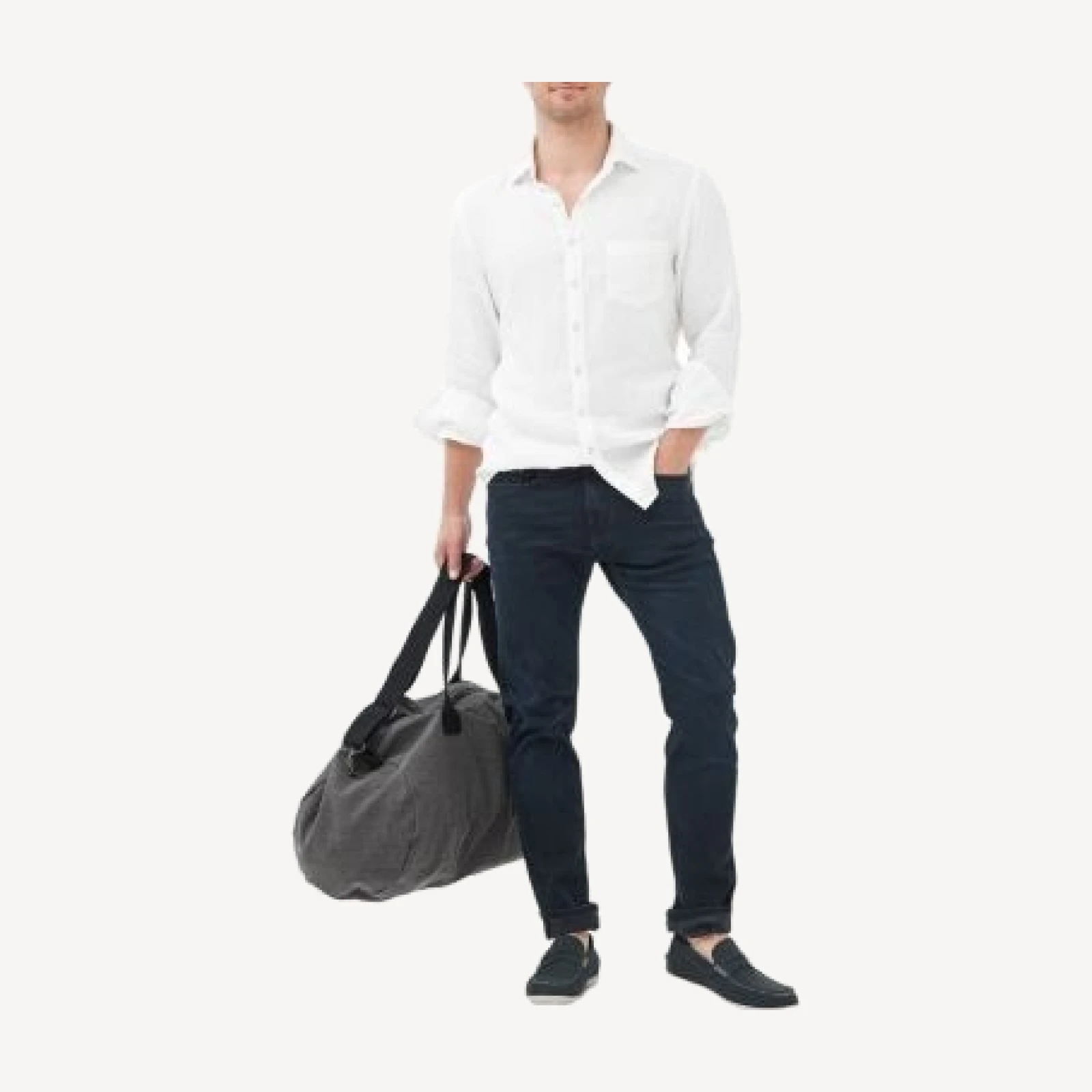 Rodd & Gunn Weston Straight Leg Jeans in Blue Black