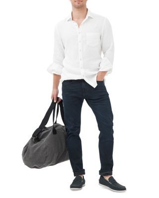 Rodd & Gunn Weston Straight Leg Jeans in Blue Black