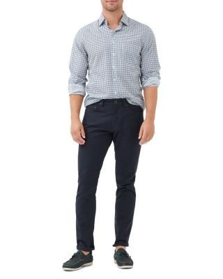 Rodd & Gunn Marshland Cotton Poplin Geo Print Shirt