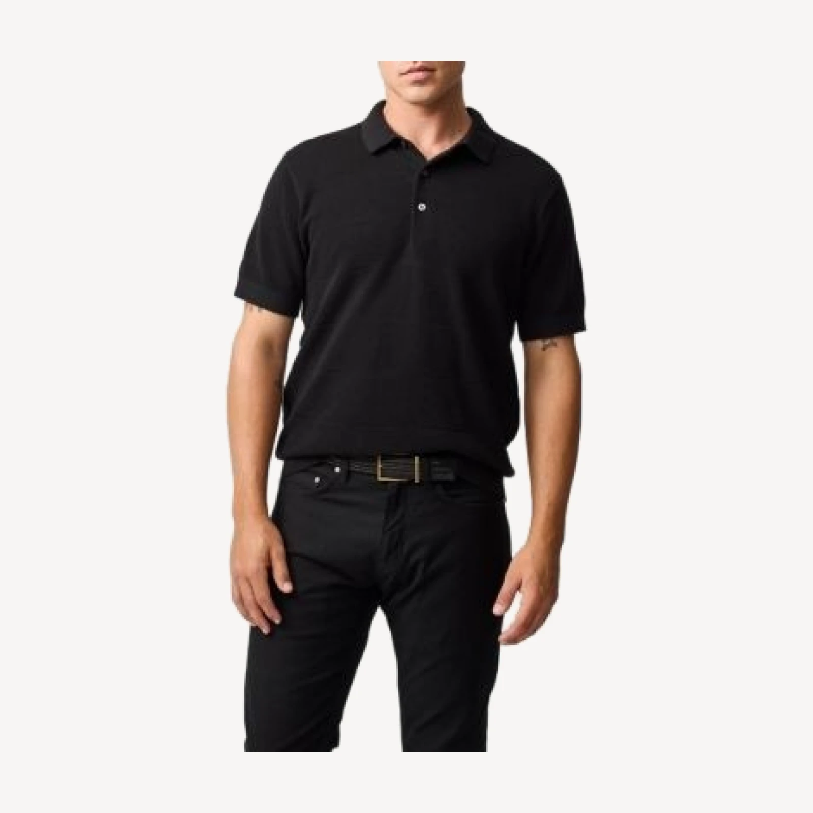 Rodd & Gunn Masons Regular Fit Flat Knit Polo Shirt