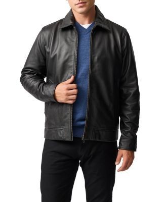 Rodd & Gunn Leadervale Leather Jacket