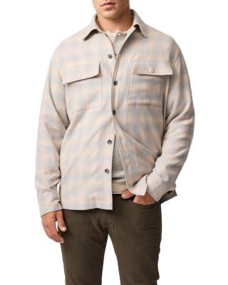 Rodd & Gunn Grey Town Button Front Overshirt