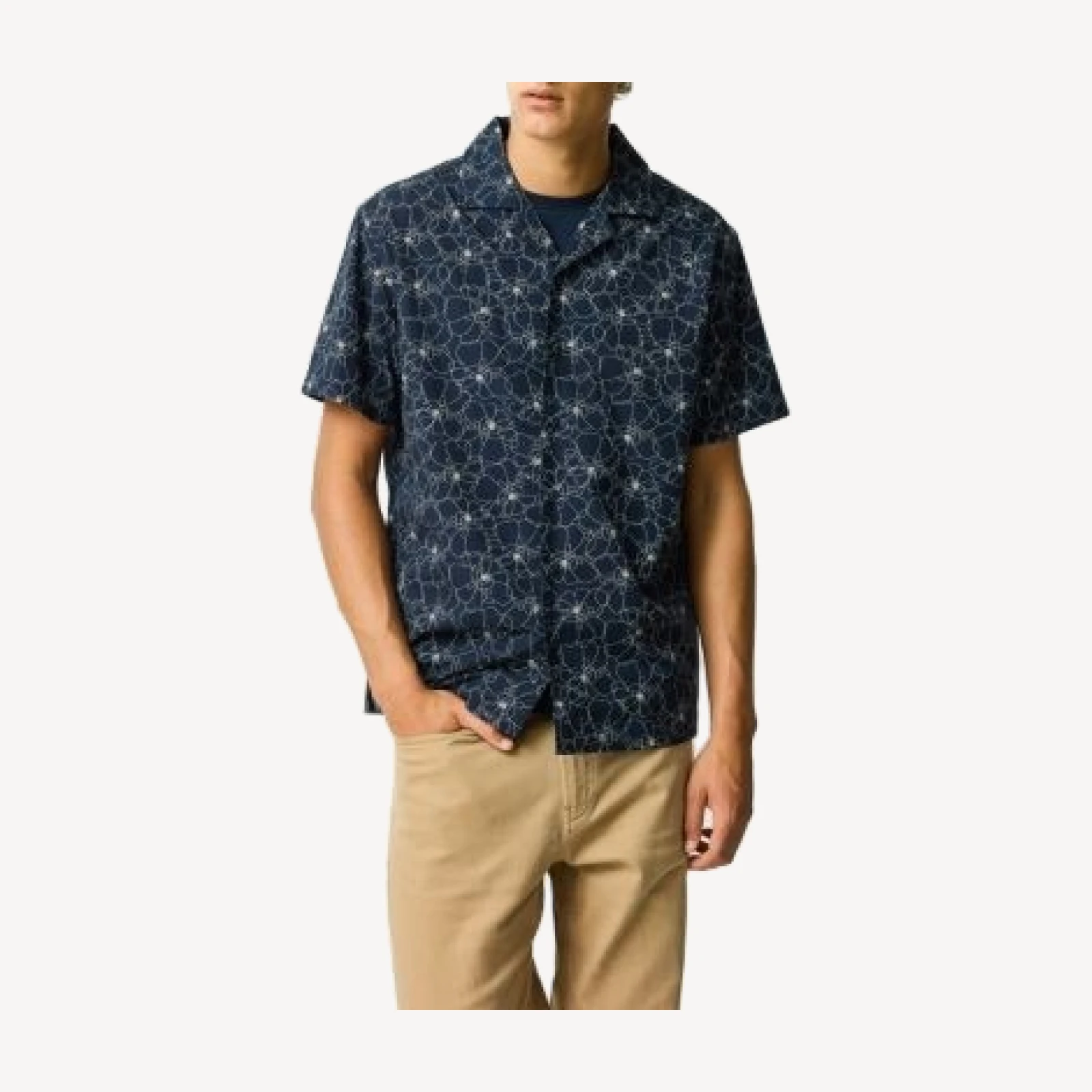 Rodd & Gunn Crater Valley Printed Short Sleeve Shirt