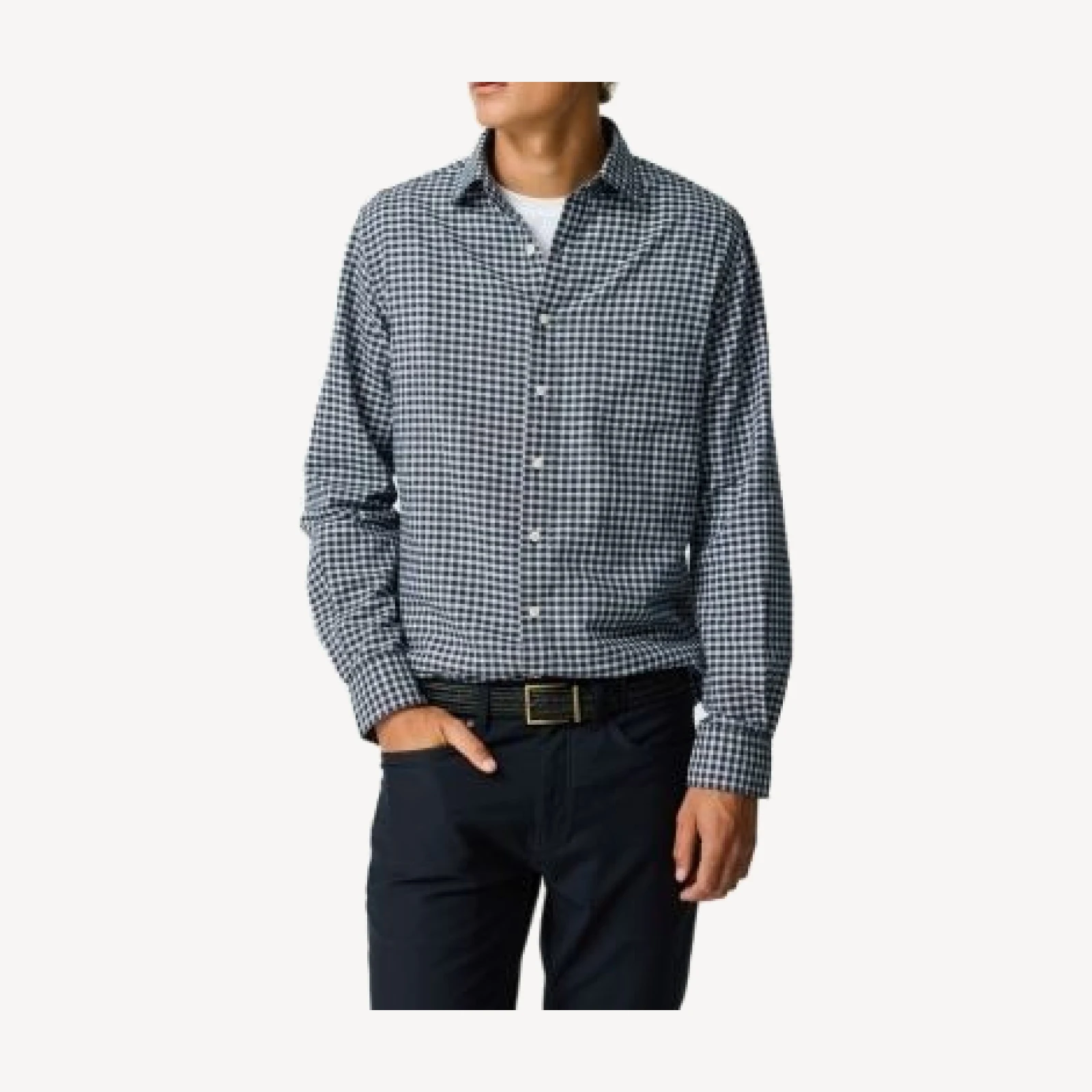 Rodd & Gunn Mckerrow Cotton & Linen Checked Shirt